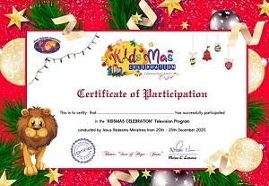 Certificate'